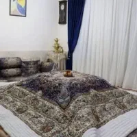 لحاف دوزی الیاف پنبه پشم سرویس جهیزیه عروس|رختخواب، بالش، پتو|تنکمان, |دیوار