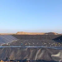 استخر ژئوممبران با ورق پلیمری