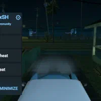 جی تی ای سن اندرس با منوی چیت