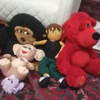 تعدادی‌عروسک‌های‌نو‌ودرحد‌نو|اسباب‌‌بازی|سهند, |دیوار