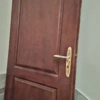 درب چوبی (۴لنگه)ویک عدد درب آلومینیوم