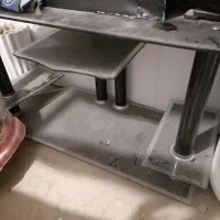 میز تلویزیون نو نو مشکی بسیار سالم