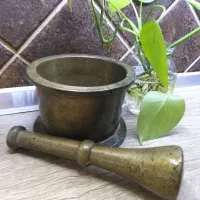 هاون برنجی قدیمی 5 کیلویی|صنایع دستی و سایر لوازم تزئینی|بابلسر, |دیوار