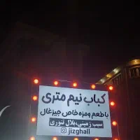 چند همکار آقا برای کباب نیم متری جیزغال