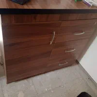 دو تا صندلی ساده و یک چرخدار مدیریتی و میز سه کشو|دفتر کار|تهران, ائمه اطهار|دیوار