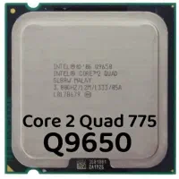 لامپ و  پردازنده 9650 core i2 زیر قیمت همهجا
