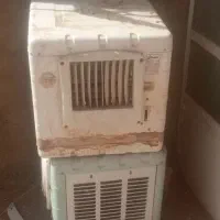 دو عدد کولر آبی|کولر آبی|قم, چهل درخت‎|دیوار