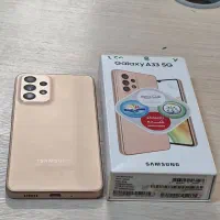 Samsung A33 5G/128G/8G.سامسونگ آ۳۳ با لوازم کامل|موبایل|یزد, |دیوار