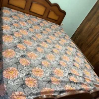 تخت دو نفره چوب اصل