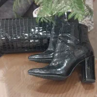 کیف نیم بوت مشکی سایز،بین ۳۷،۳۸