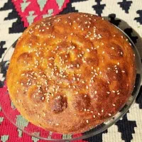 نان کدو حلوایی آرد کامل