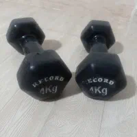 دو دمبل چهار کیلویی