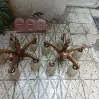 لوستر چوبی