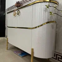 میز کنسول سفید نو|بوفه، ویترین، کنسول|یزد, |دیوار