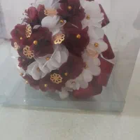 دسته گل و سبد حنا و چند تا دکوراتیو