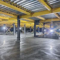 بتن ریزی کف باماله پروانه ای برش باکاتر|خدمات پیشه و مهارت|قزوین, |دیوار