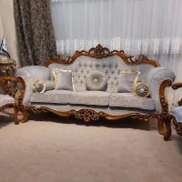 مبل کلاسیک استیل افسون سلطنتی راحتی/ مصری|مبلمان خانگی و میز عسلی|رباط‌کریم, رباط‌کریم|دیوار