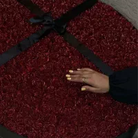 گل.گل روبانی.دسته گل.جاودانی|گل مصنوعی|یاسوج, |دیوار