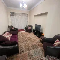 مبل چرم و پارچه ۶نفره سالم