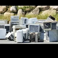 جمع آوری کولر گازی اسپیلت پنل تک  نو وکارکرده خراب