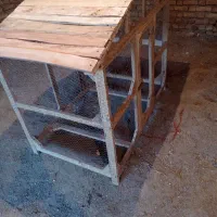 قفس چوبی بزرگ|حیوانات مزرعه|ملایر, |دیوار