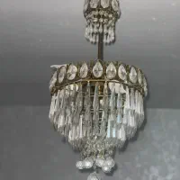 لوستر کریستالی سقفی|لوستر و چراغ آویز|رباط‌کریم, مسکن مهر آبشناسان|دیوار