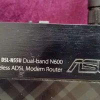 مودم-روتر ADSL بی‌سیم و دوبانده ایسوس مدل DSL-N55U|مودم و تجهیزات شبکه|تهران, اکباتان|دیوار