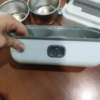 ظرف غذا برقی دو کاسه.یک طبقه|ظروف نگهدارنده، پلاستیکی، یکبارمصرف|دماوند, مسکن مهر گیلاوند|دیوار