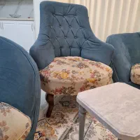 مبل ۷ نفره با میز جلومبلی و ۳ میز عسلی|مبلمان خانگی و میز عسلی|مشهد, امیریه|دیوار