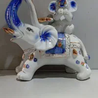 مجسمه چینی ( فیل )|مجسمه، تندیس، ماکت|تهران, کیانشهر|دیوار