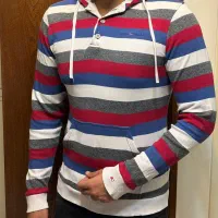 هودی اوریجینال تقریبا نو ۴ رنگ راه راه