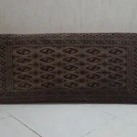 فروش 2 عدد پشتی دستباف کرم رنگ