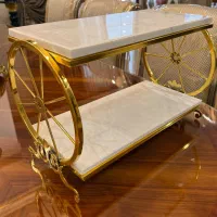 استند فلزی دو طبقه