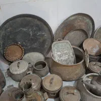 ظروف مسی قدیمی