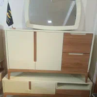 آینه کنسول های کرم گردویی مجموعه زرکالا|بوفه، ویترین، کنسول|یاسوج, |دیوار