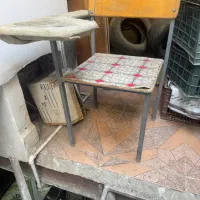 تک صندلی مدرسه دسته تاشو
