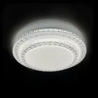 چراغ سقفی کریستالی دو طبقه