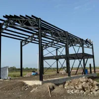 ساخت سوله سبک مرغداری کارگاه انبار تالار رشت گیلان