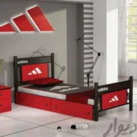 تخت خواب یک نفره فلزی خسروی اسپرت