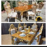 فروش مبل سلطنتی درجه یک به قیمت کارخانه|مبلمان خانگی و میز عسلی|خمینی‌شهر, |دیوار