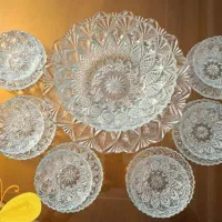 سرویس کریستال اناناسی فرانسوی