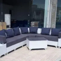 مبل راحتی ال آماده همکاری بانمایشگاه داران/باکیفیت|مبلمان خانگی و میز عسلی|تهران, شهرک شریفی|دیوار