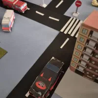 ماکت محله|مجسمه، تندیس، ماکت|شیراز, فرهنگ شهر|دیوار