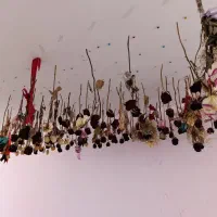 گل رز|گل مصنوعی|فردوس (خراسان), |دیوار