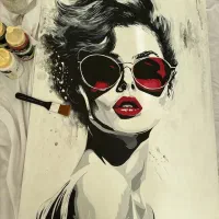 تابلو رنگ اکرولیک