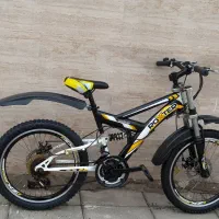 دوچرخه سایز 20 دنده‌ای کمکدار ترمز دیسکی|دوچرخه، اسکیت، اسکوتر|آبادان, |دیوار