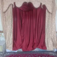 پرده و در اتاق اهنی