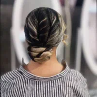 شنیون و میکاپ vip cip عروس