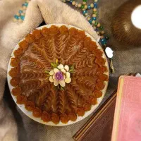 شله زرد حلوا شیر زعفران