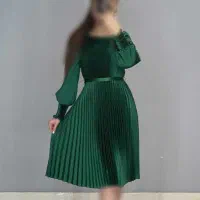 پیراهن مجلسی پلیسه|لباس|دورود, |دیوار